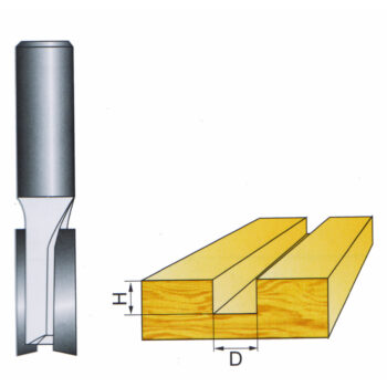 Raider Pro ülafreesitera – ø15,9 mm, H20 mm, 8 mm vars, puidule ja MDF-ile - Image 2