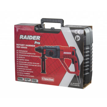 Raider Pro RDP-HD05S puurvasar – 750 W, 2.6 J, SDS+ kinnitus - Image 3