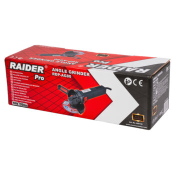 Raider Pro RDP-AG80 nurklihvija – 125 mm, 750 W, Black Edition, madal vibratsioon ja täpne tasakaalustus - Image 3