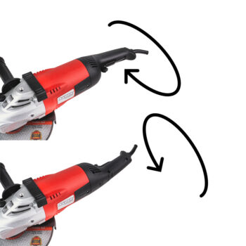 Raider RD-AG78 nurklihvija – 230 mm, 2400 W, pööratav käepide, pehme käivitus - Image 3