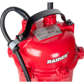 Raider RD-CAWP56 sukelpump reoveele – 1100 W, 13 m, Ø2", 300 l/min, lõiketeraga - Image 3