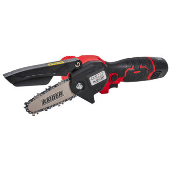 Raider Pro RDP-CDLGP02 akukomplekt – trell + akukäsisaag 12V, 2x2Ah, 3 ketti, kohver - Image 3