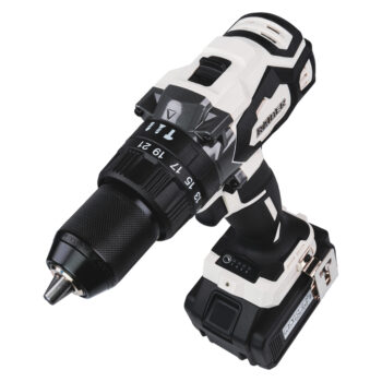Raider Industrial akutrell, harjadeta, 20V, 155 Nm, 4 Ah, kohver – RDI-CDB03W - Image 4