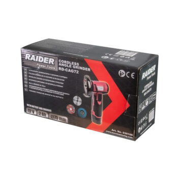 Raider RD-CAG72 akunurklihvija – 12V, 2 Ah, 75 mm, kompaktne ja võimas - Image 4