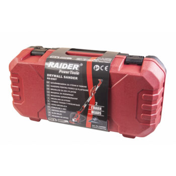 Raider RD-DS07 seinalihvija – 750 W, Ø225 mm, kaks lihvpead, kiiruse reguleerimine, kohvriga - Image 4