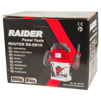 Raider RD-ER10 ülafrees – 1200 W, 8 mm, 12 000–30 000 p/min, kiiruse- ja sügavusregulaator - Image 4