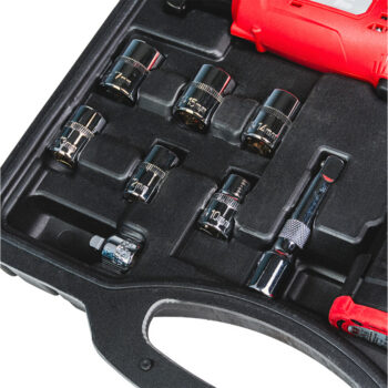 Raider RD-RW01 akuga padrunvõti – 12V, 2Ah, 3/8", 40 Nm, tarvikukohver komplektis - Image 3