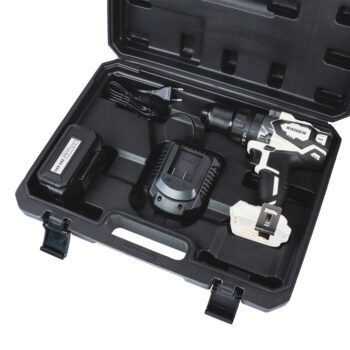 Raider Industrial akutrell, harjadeta, 20V, 155 Nm, 4 Ah, kohver – RDI-CDB03W - Image 6