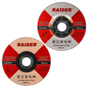 Raider Pro RDP-AG79 nurklihvija – 125 mm, 900 W, LCD-ekraan, 2 ketast, punane kohver, Black Edition - Image 6
