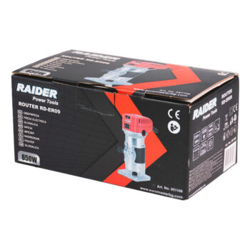 Raider RD-ER09 ülafrees – 650 W, 8 mm, 3000–28000 p/min, kiiruseregulaator - Image 6