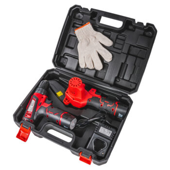 Raider Pro RDP-CDLGP02 akukomplekt – trell + akukäsisaag 12V, 2x2Ah, 3 ketti, kohver - Image 7
