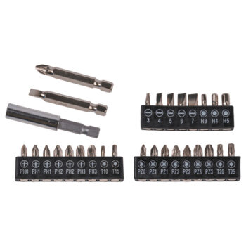 Top Master Pro 4-in-1 akukruvikeeraja – 3,6V, 1,5 Ah, 26 otsikut, LED, USB-laadimine, kohver - Image 7