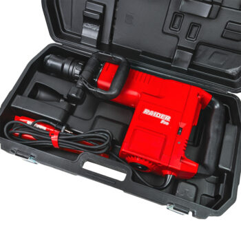 Raider Pro piikvasar 1500 W – SDS-Max, 18 J löögienergia, 9,5 kg, kohvriga - Image 8