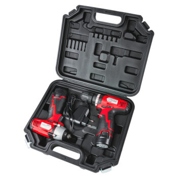 Raider 12V trelli komplekt RD-CDIDL01 – trell ja löökmutrikeeraja, 2x1,5 Ah, kohver - Image 8