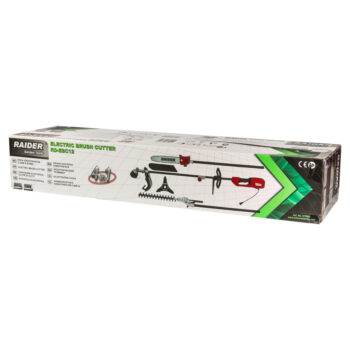 Võsalõikur/murutrimmer/hekilõikur/kettsaag elektrimootoriga RD-EBC12, lõikelaius 420mm, 1,4kW, rakmed - Image 8