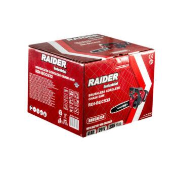 Raider Industrial akukettsaag, harjadeta, 20V, 255 mm, SDS, 4 Ah – RDI-BCCS32 - Image 9