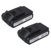 Raider Industrial tööriistakomplekt: harjadeta akutrell + löökmutrikeeraja, 2x2 Ah, kohver – RDI-CDB04W&HID01W - Image 9