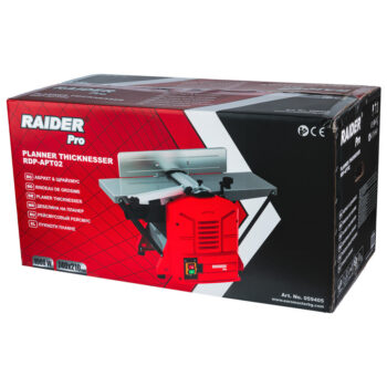 Raider Pro RDP-APT02 höövel-paksusmasin – 1500 W, 204 mm, tööpind 740×210 mm - Image 6