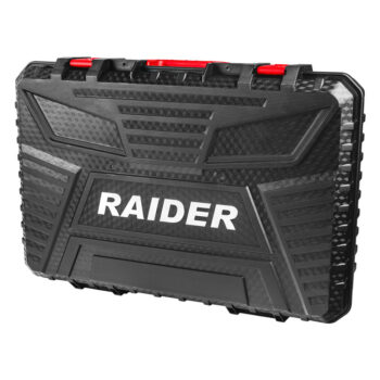 (R20)Raider Pro aku tööriistade komplekt – trell, ketaslõikur ja mutrikeeraja, 2 x 2Ah aku, kohver - Image 13