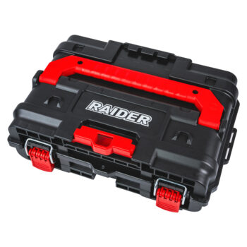 Raider Industrial tööriistakomplekt: harjadeta akutrell + löökmutrikeeraja, 2x2 Ah, kohver – RDI-CDB04W&HID01W - Image 14