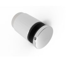 Punktkinnitus FLEX3 D=40mm; h=42-50mm, siledale pinnale, tagumine plaat keermega; klaasile 8-17,52mm, keere M10*40mm, AISI 304, Satiin
