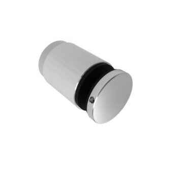 Punktkinnitus FLEX2 D=50mm; h=52-57mm, siledale pinnale, tagumine plaat keermega; klaasile 8-17,52mm, keere M10*40mm, AISI 304, Satiin
