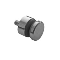 Punktkinnitus klaasile D 30mm; siledale pinnale; klaasile 6-12,76mm, keere M8*40mm, AISI 304, Satiin