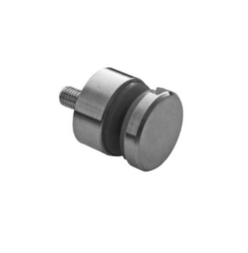 Punktkinnitus klaasile D 30mm; siledale pinnale; klaasile 6-12,76mm, keere M8*40mm, AISI 304, Satiin