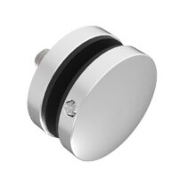 Punktkinnitus klaasile D 50mm; siledale pinnale; puks h10mm, klaasile 8-17,52mm, keere M10*45mm, AISI 304, Poleer