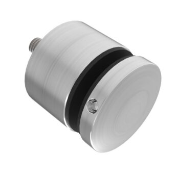 Punktkinnitus klaasile D 50mm; siledale pinnale; puks 52mm, klaasile 8-17,52mm, keere M10*90mm, AISI 304, Satiin