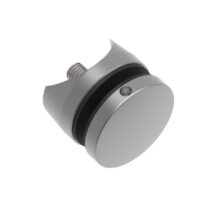 Punktkinnitus klaasile D 70mm; ümarale 42,4mm torule; puks 10mm, klaasile 8-17,52mm, keere M10*40mm, AISI 304, Satiin