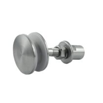 Kuulliigendiga klaasikinnitus – AISI 304, satiin, klaasile 12–26 mm
