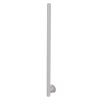 Roostevaba ümarpost küljekinnitusega, sile post ja ilma kandurita, D42,4mm*H1128mm, AISI304, Satiin