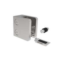 Klaasi-või lehtmetalli kinnitus Model 230P, klaasile 1,5-10,76mm, lisahoidja, siledale pinnale, AISI 304, Poleer