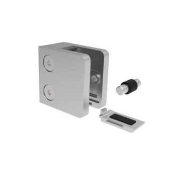 Klaasi-või lehtmetalli kinnitus Model 230P, klaasile 1,5-10,76mm, lisahoidja, siledale pinnale, AISI 304, Poleer