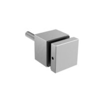 Punktkinnitus klaasile 40*40mm; siledale pinnale; puks 32mm, klaasile 8-17,52mm, keere M10*100mm, AISI 304, Satiin