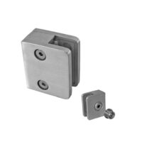 Klaasikinnitus posti ette, ümar, Model 21XX, klaasile 6-12,76mm, ühe poolne, siledale pinnale, AISI 316, Poleer
