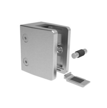 Klaasikinnitus Model 27, klaasile 17,52-21,52mm, lisahoidja, siledale pinnale, AISI 316, Satiin