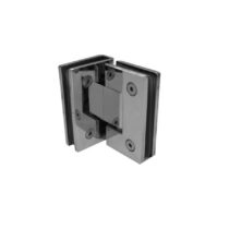 Klaasukse hing ECO (klaas-klaas), klaasile 8-10mm, ukse max kaal 45kg, roostevaba, Poleer, AISI304
