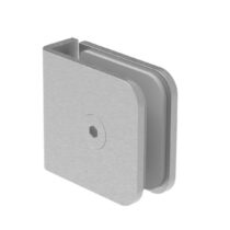 Klaaspaneeli kinnitus sein–klaas 45x45 mm, AISI 304, satiinviimistlus, klaasile 8–10 mm