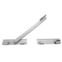 Tiibvärava ülemine sulgur, tabaluku aasad, nurgaga, vasaku käeline, tsingitud