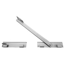 Tiibvärava ülemine sulgur, tabaluku aasad, nurgaga, parema käeline, tsingitud