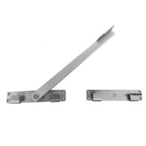 Tiibvärava ülemine sulgur, tabaluku aasad, sileda põhjaga, vasaku käeline, tsingitud