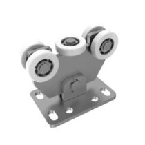 liugvärava rullik nailonrullidega 60x60