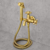 bideesegisti YORK antiikmessing ristkäepide