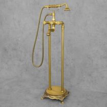 vabaltseisev vannisegisti FLOWER antiikmessing alus