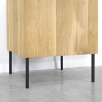 must mööblijalg TUBA terasest pulbervärvitud viimistlusega