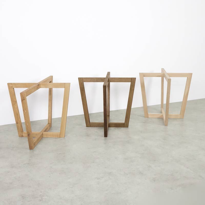 tammepuidust laua jalg KARO rombikujulise konstruktsiooniga