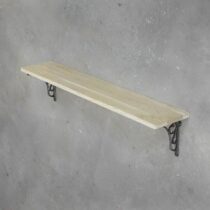 tammepuidust seinariiul MODEST naturaalõliga viimistletud