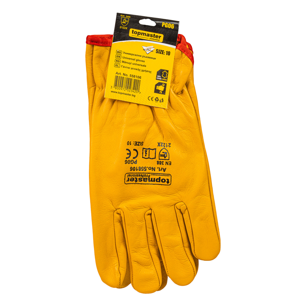 Top Master Pro PG06 töökindad pehme kitsenahaga